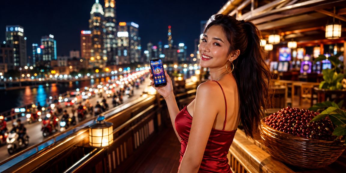 Người dùng TP.HCM kiểm tra ứng dụng casino và ưu đãi bên ly cà phê sáng