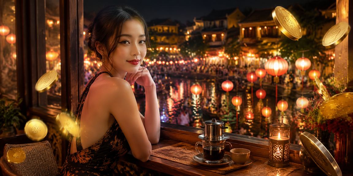 Thành viên VIP thưởng thức cà phê Việt và nhận thưởng tại Huế